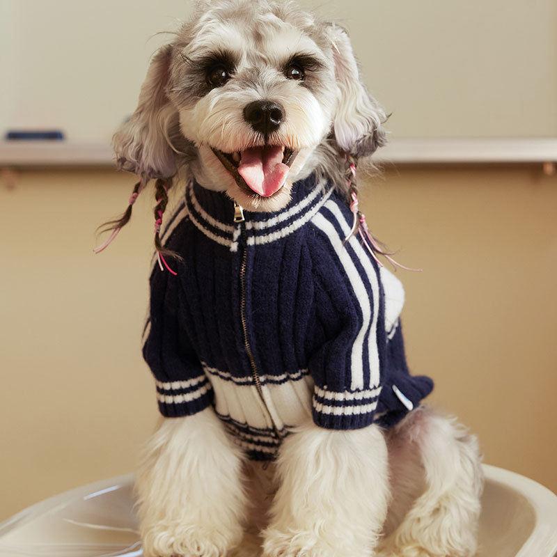 Cozy Zipper Pet Cardigan