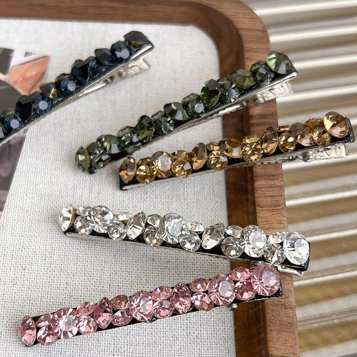 Super Flash Colorful Rhinestone Hair Clips