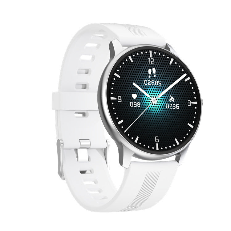 Smart Watch 1.28 Full Circle Full Touch Dynamic Heart Rate Dial Download IP68 Waterproof