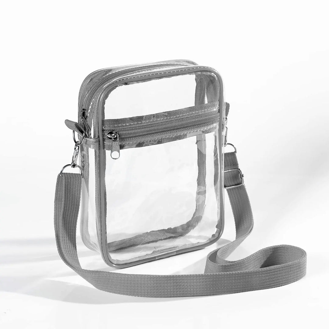 Women’s Clear Stadium-Approved PVC Shoulder Bag