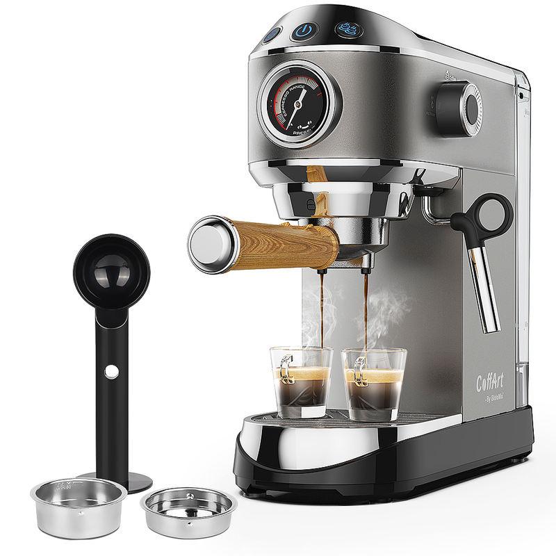 20 Bar Semi-Automatic Espresso Machine with Milk Steam Frother Wand