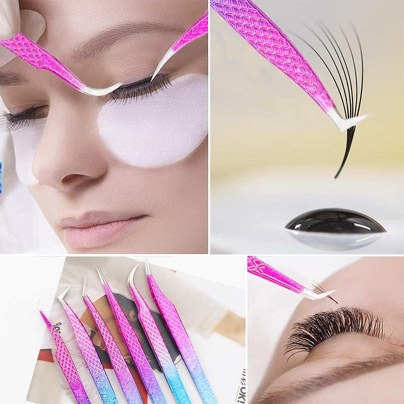 Ice Flower Eyelash Tweezers