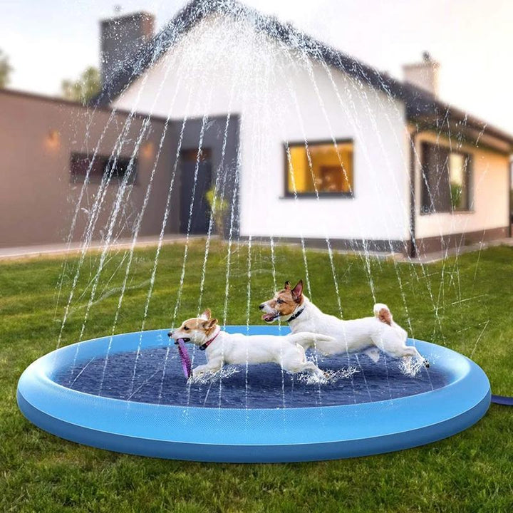 Interactive Dog Splash Pool & Sprinkler Mat