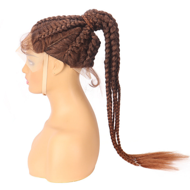 Eight Braids Hand-woven Former Lace Head Cap