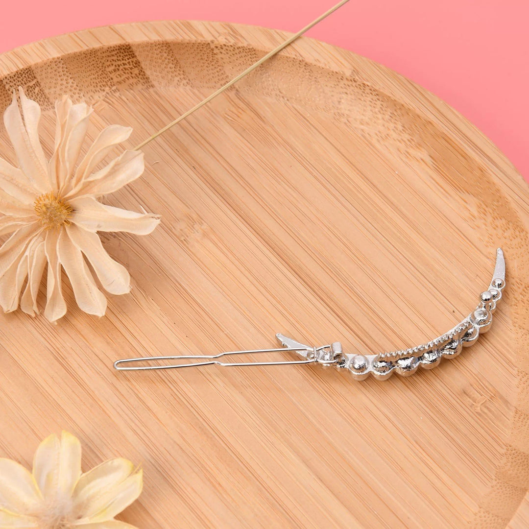 Elegant Pearl and Geometric Hairpins