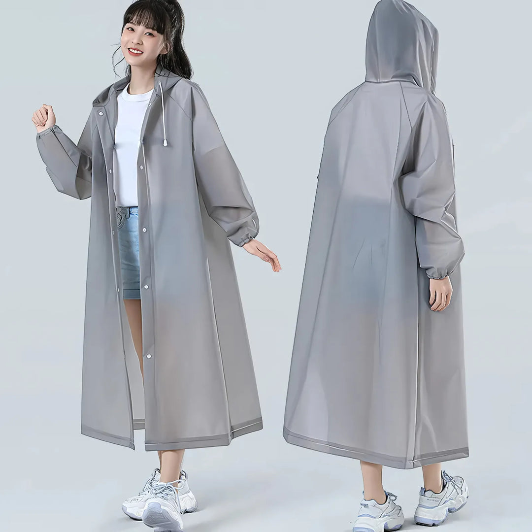 Unisex Thickened EVA Rain Poncho for All Outdoor Activities