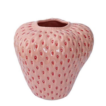 Creative Design Strawberry Ceramic Vase