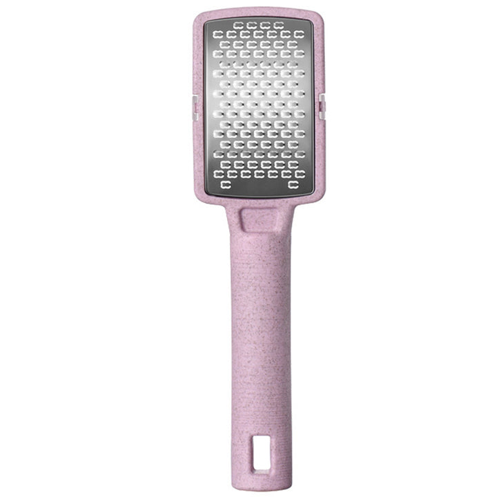 Stainless Steel Foot File Callus Remover with Dead Skin Storage