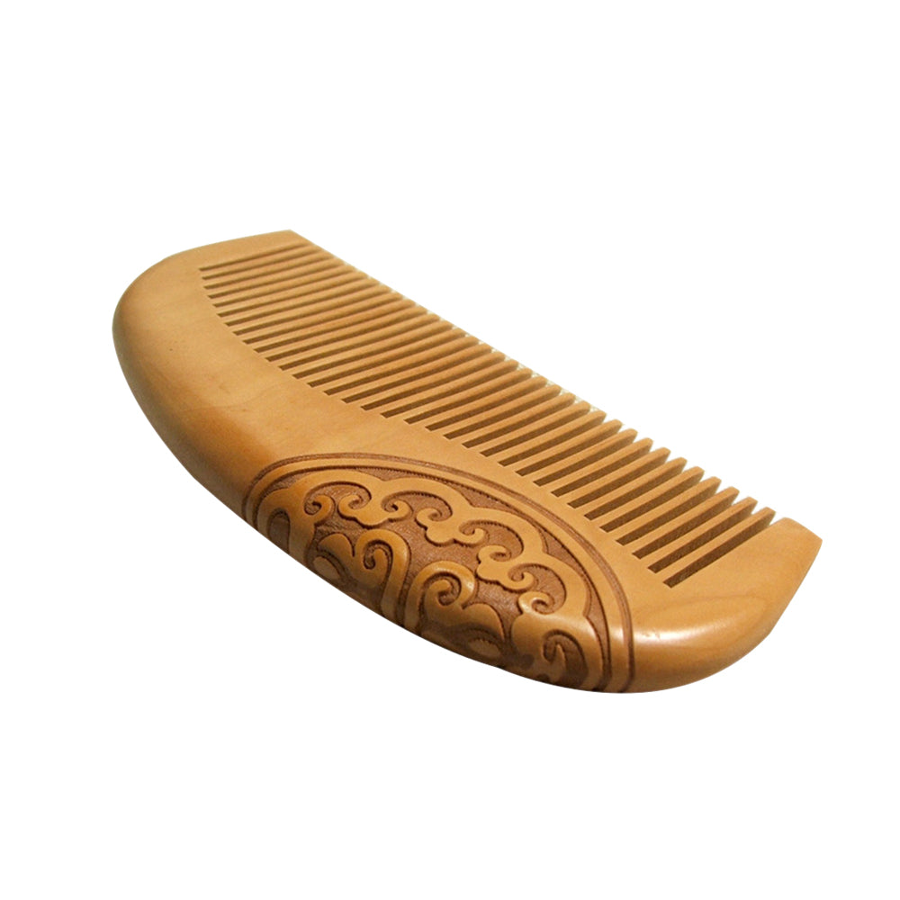 Peach Wood Hair Brush