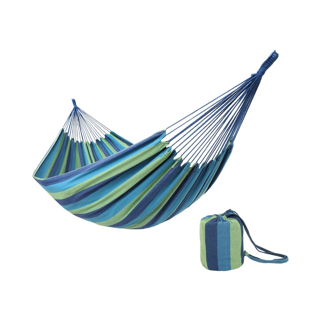 Portable Thick Canvas Hammock for Outdoor Camping and Leisure