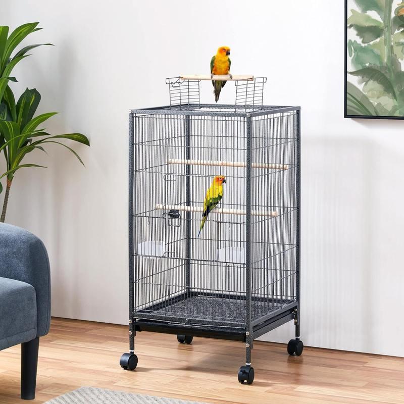 40 Inch Wrought Iron Bird Cage