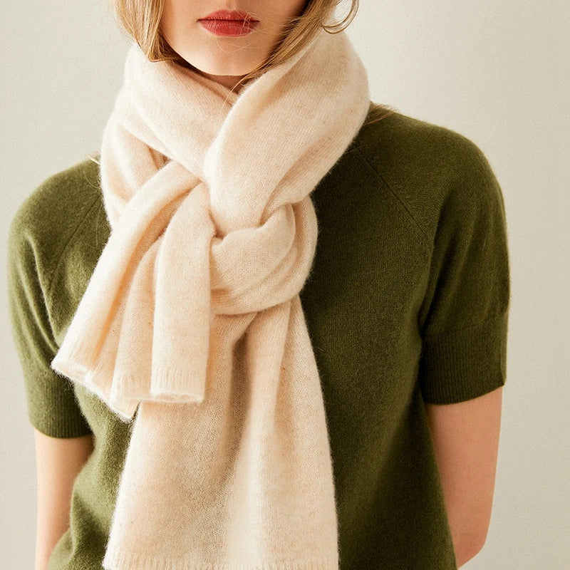 Luxury Winter Cashmere Scarf for Women