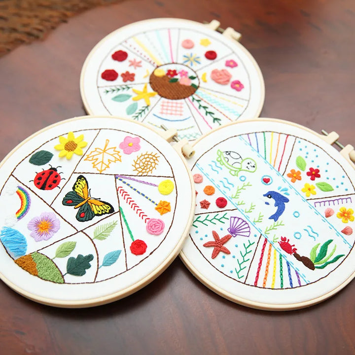 DIY Embroidery Stitch Kit