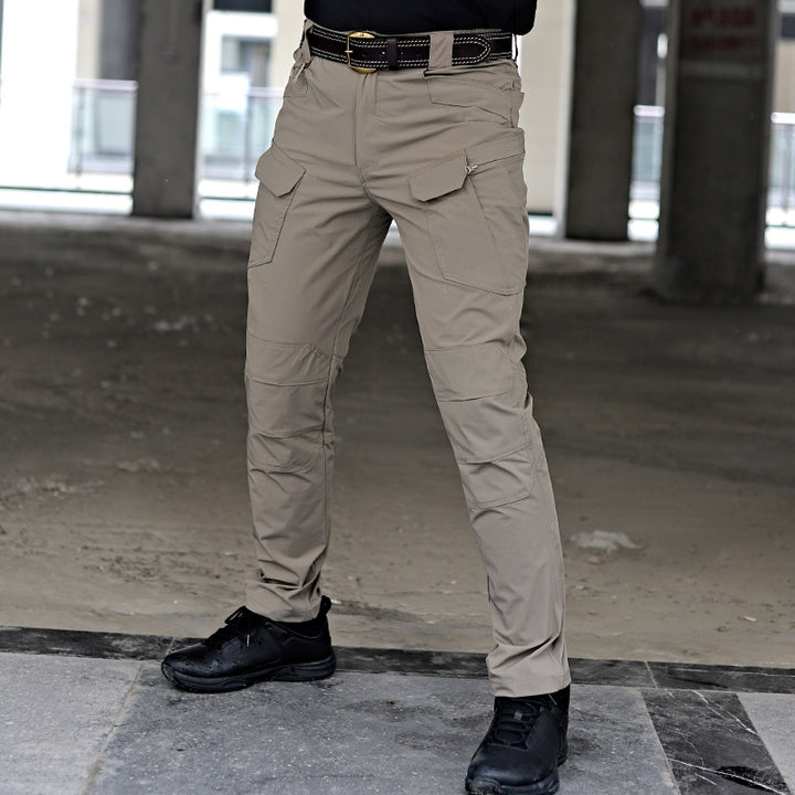 Thin Stretch Comfortable Trousers Outdoor Tactics More Than Breathable Quick-drying Pants Pockets