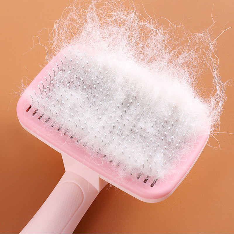 Self-Cleaning Dog & Cat Grooming Brush