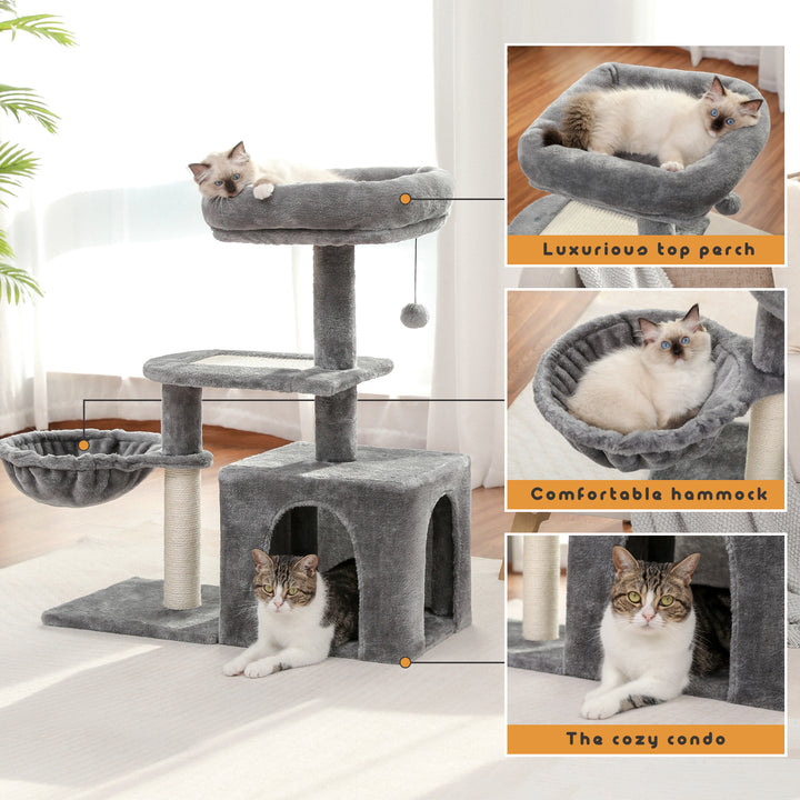 Compact 31.5" Cat Tree Condo