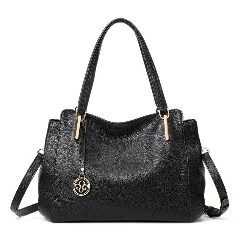 Genuine Leather Women's Large Capacity Tote Bag