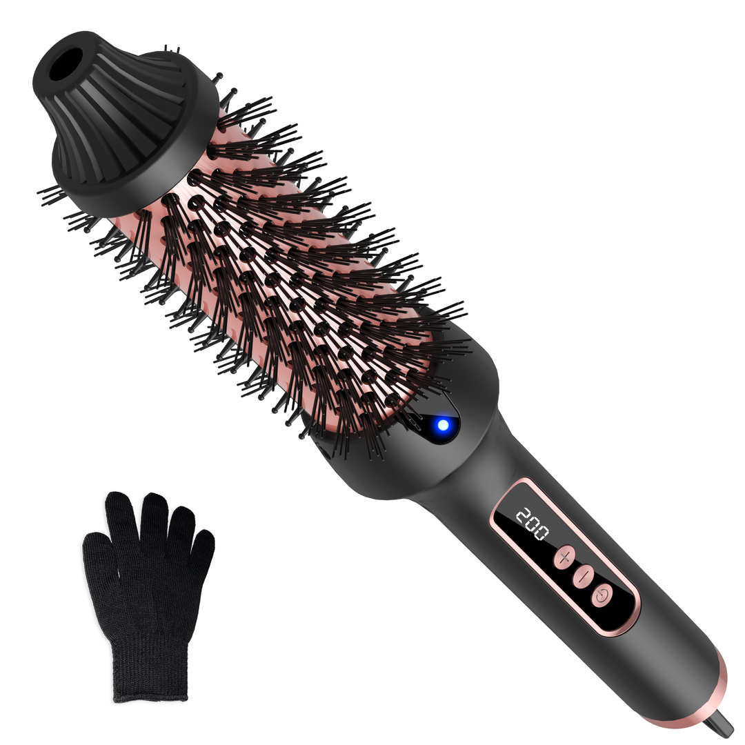 Heated Curling Iron Brush