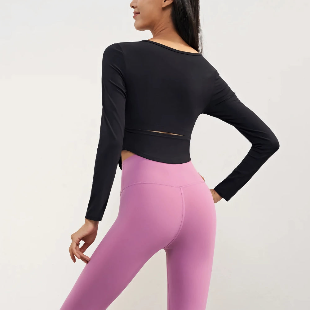 Long Sleeve Yoga Shirt