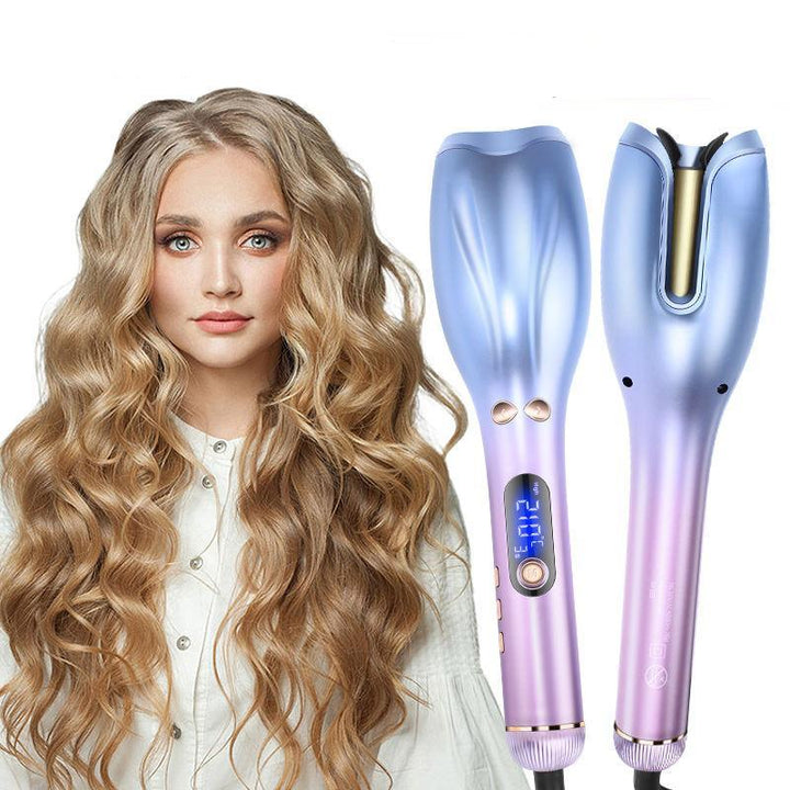 Multi-Automatic LCD Ceramic Rotating Hair Curler