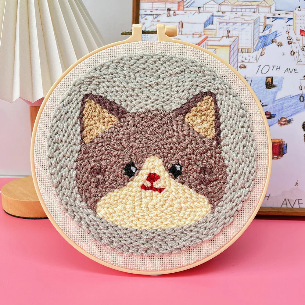 Punch Needle Embroidery Starter Kit