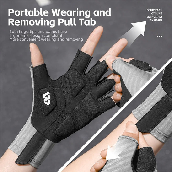 Breathable Half Finger Cycling Gloves