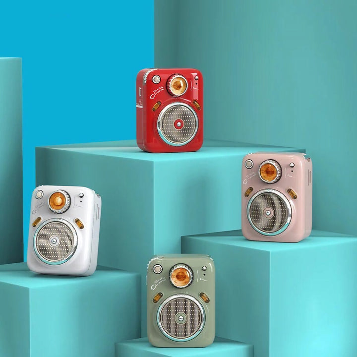 Bluetooth Wireless Mini Retro Speakers