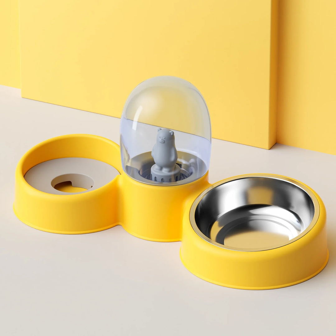 Automatic Double Bowl for Dogs and Cats