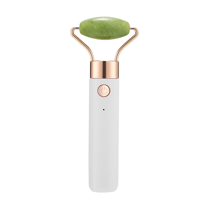 Electric Jade Roller Massager for Facial and Body Relaxation