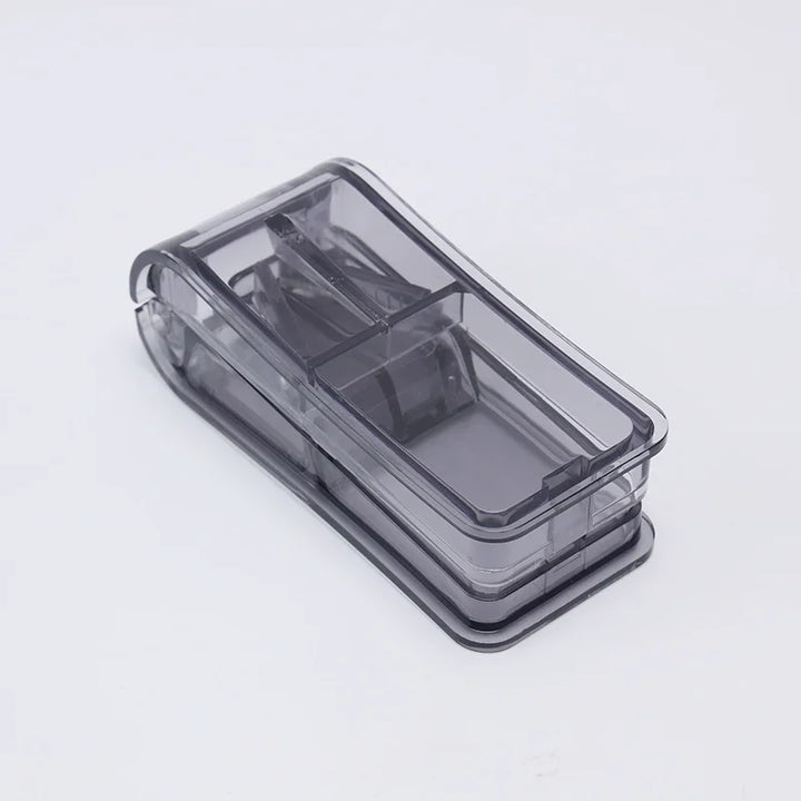 Compact Pill Splitter and Storage Organizer