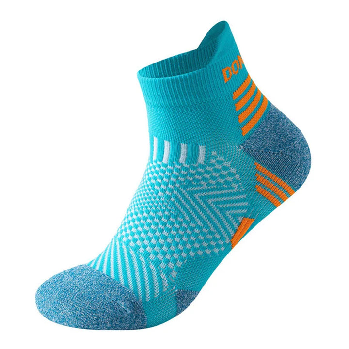 Thick Cushioned Running Socks – Unisex Low Cut Ankle Sports Socks