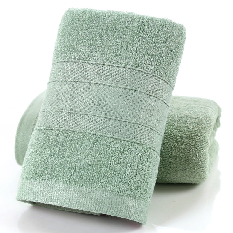 Sage Green Bamboo Fiber Face Towel