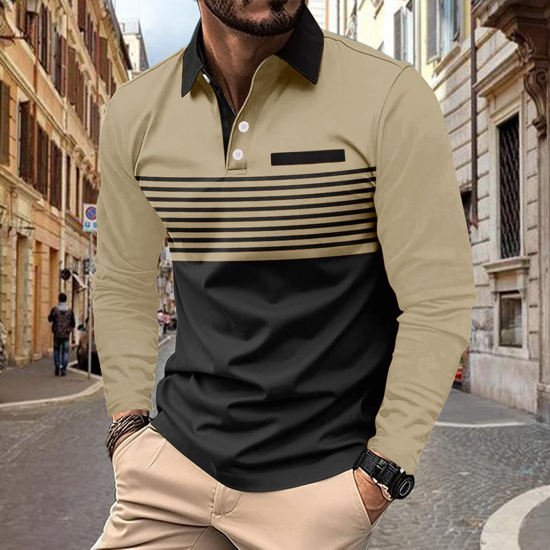 Polo Shirt Pocket Men's Sports Polo Shirt