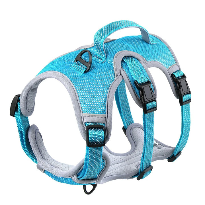 Adjustable Reflective Nylon Dog Harness for Training