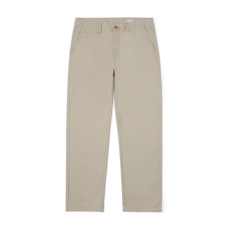 Dark Washed Regular Straight Chinos