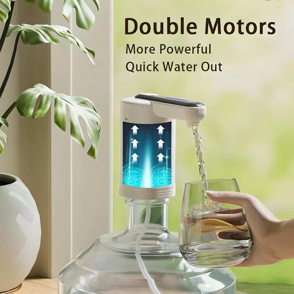 Portable Automatic Water Dispenser with Double Pumps