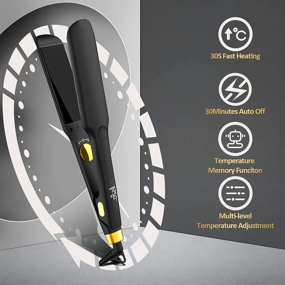 High-Performance Ceramic & Titanium Hair Straightener