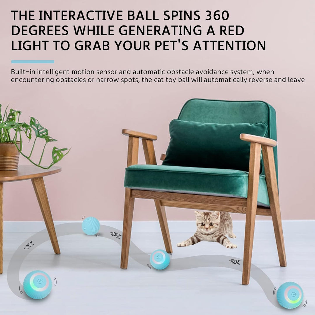 Smart Interactive Cat Ball Toy