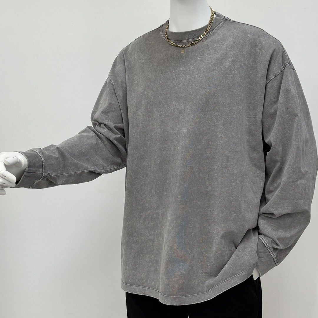 Men's Purified Cotton Long Sleeve Loose