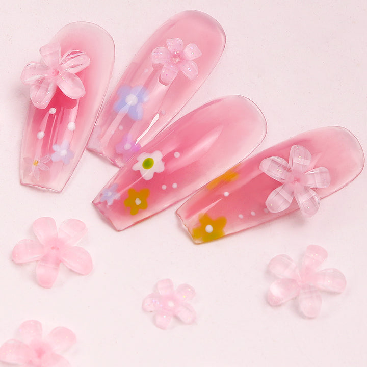 Flower 3D Nail Art Charms