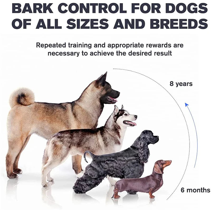 Rechargeable Dog Bark Control Device with Dual Frequency