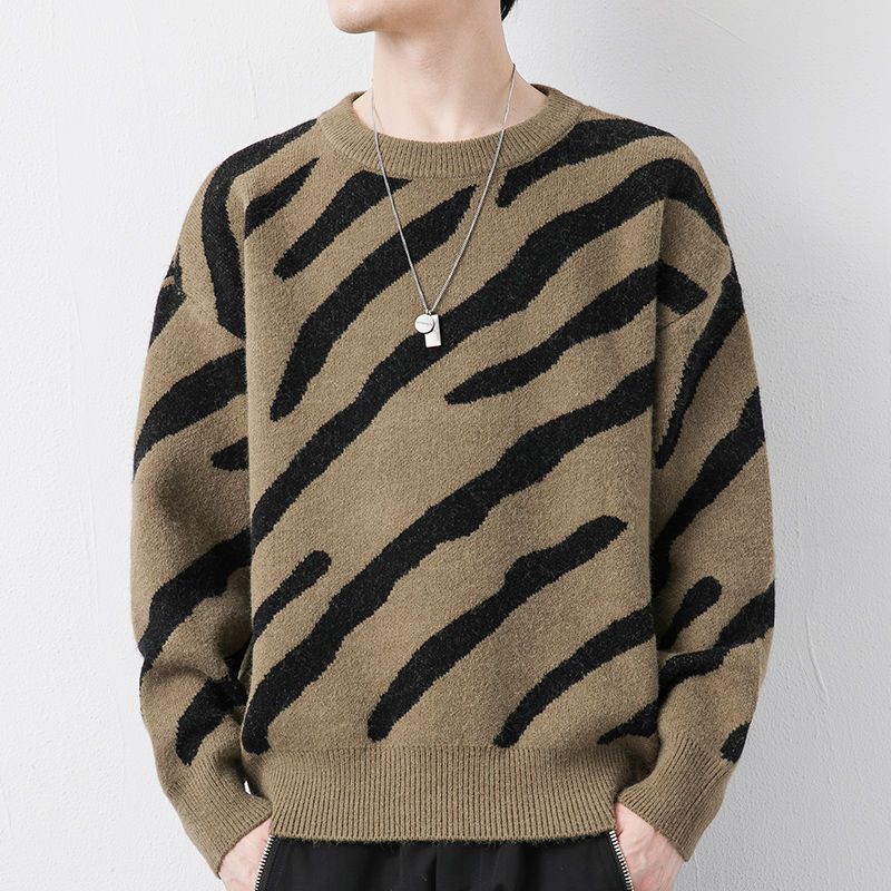 Loose Velvet Thickened Keep Warm Outerwear Woven Sweater