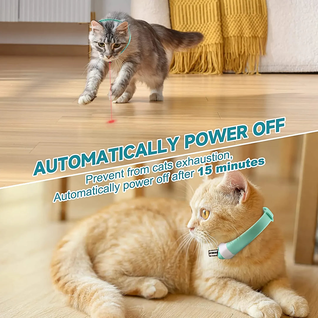 Smart Cat Laser Collar Cat Toy