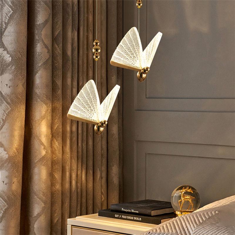 Luxury Butterfly Pendant Chandelier for Indoor Lighting