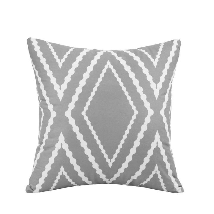 Boho Waterproof Geometric Throw Pillow Covers for Outdoor and Indoor Use