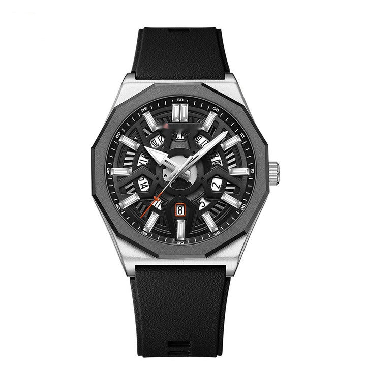 Men's Watch Calendar Men's Watch Tape Quartz Watch Fashion Casual Watch