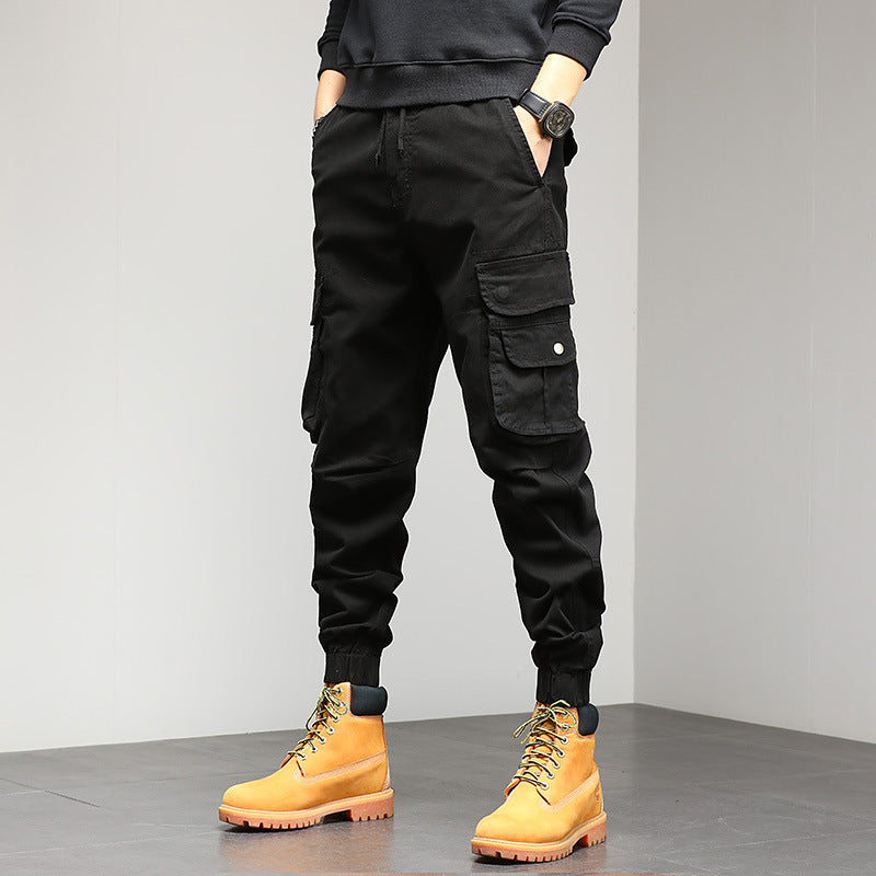 Multi-bag Fashion Brand Casual Pants Men