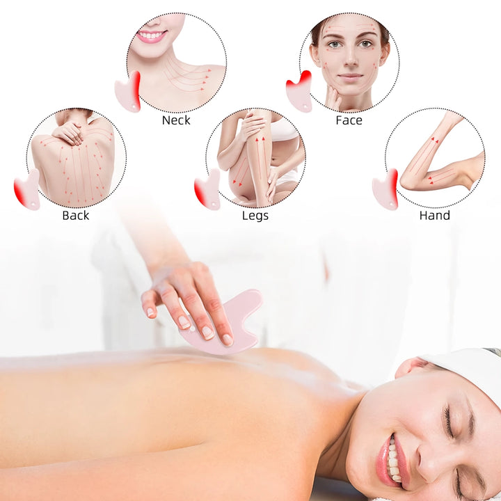 Ceramic Gua Sha Face Massager