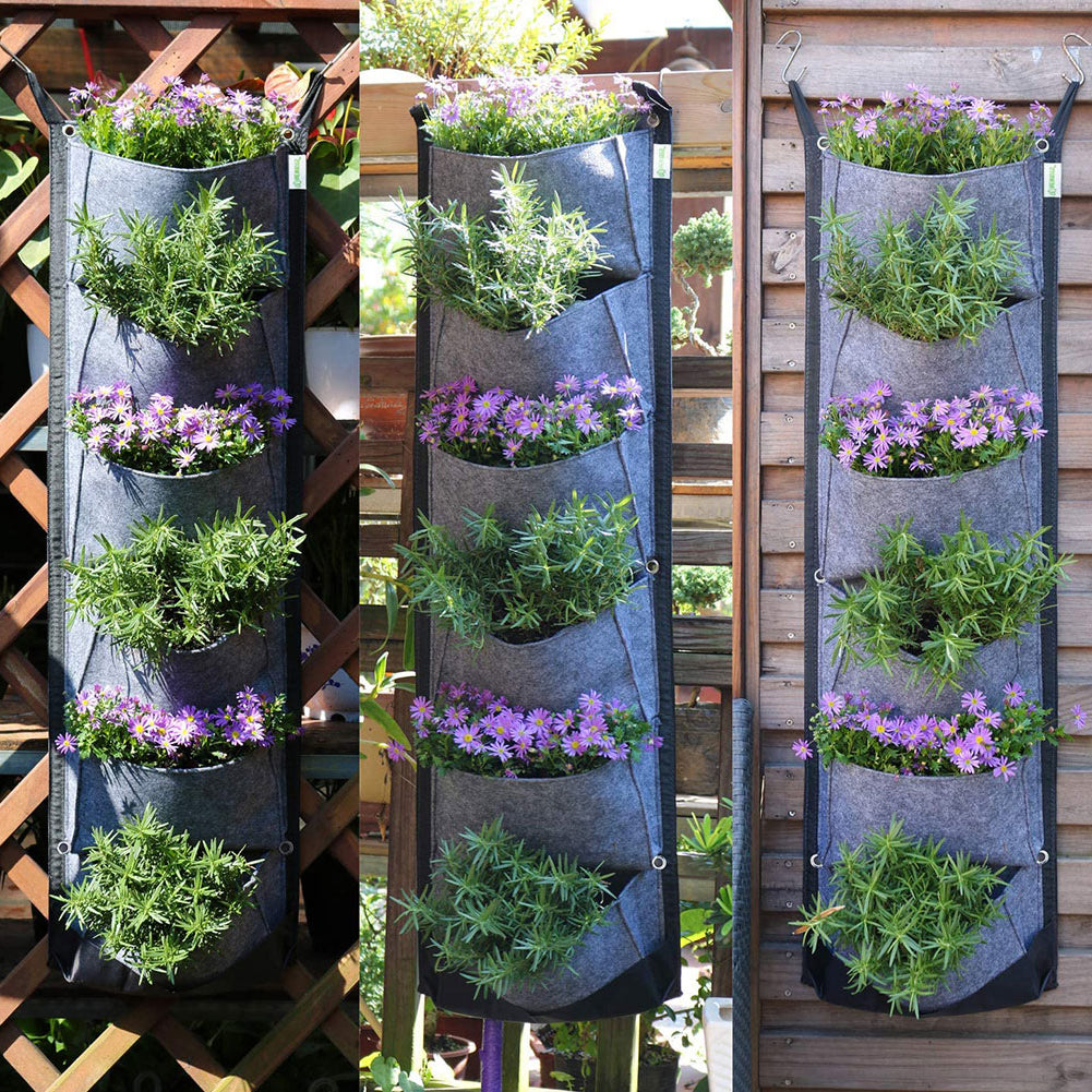 Wall-Mounted Vertical Garden Planter Bag