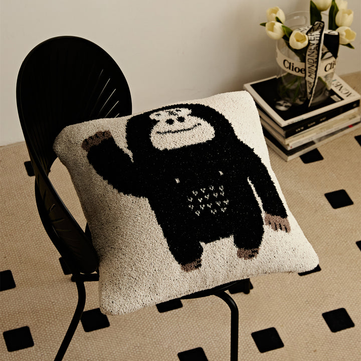 Kawaii Cartoon Gorilla Pillow Case